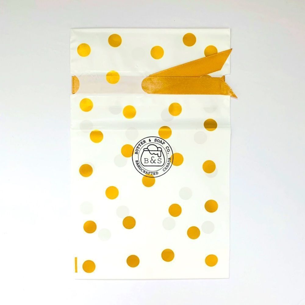 Two Golden Polka Dots Gift Bags - Add on item